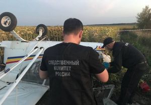 В Пензенской области возбуждено уголовное дело по факту падения легкомоторного самолета