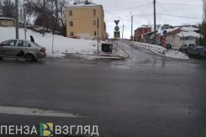 На пересечении улиц Кураева и Володарского в Пензе установят ограждения