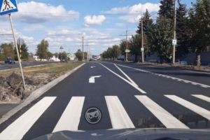 Пензенцам объяснили ситуацию с разметкой дороги на ул. Чаадаева