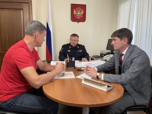 Начальник УМВД России по Пензенской области Павел Гаврилин провел прием граждан
