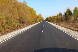 В Колышлейском районе на год раньше отремонтировали дорогу
