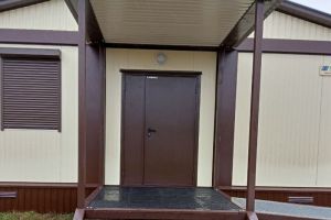 В Бековском районе завершена установка нового фельдшерско-акушерского пункта
