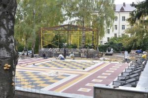 В Пензе возле ПГУ появятся большие шахматы