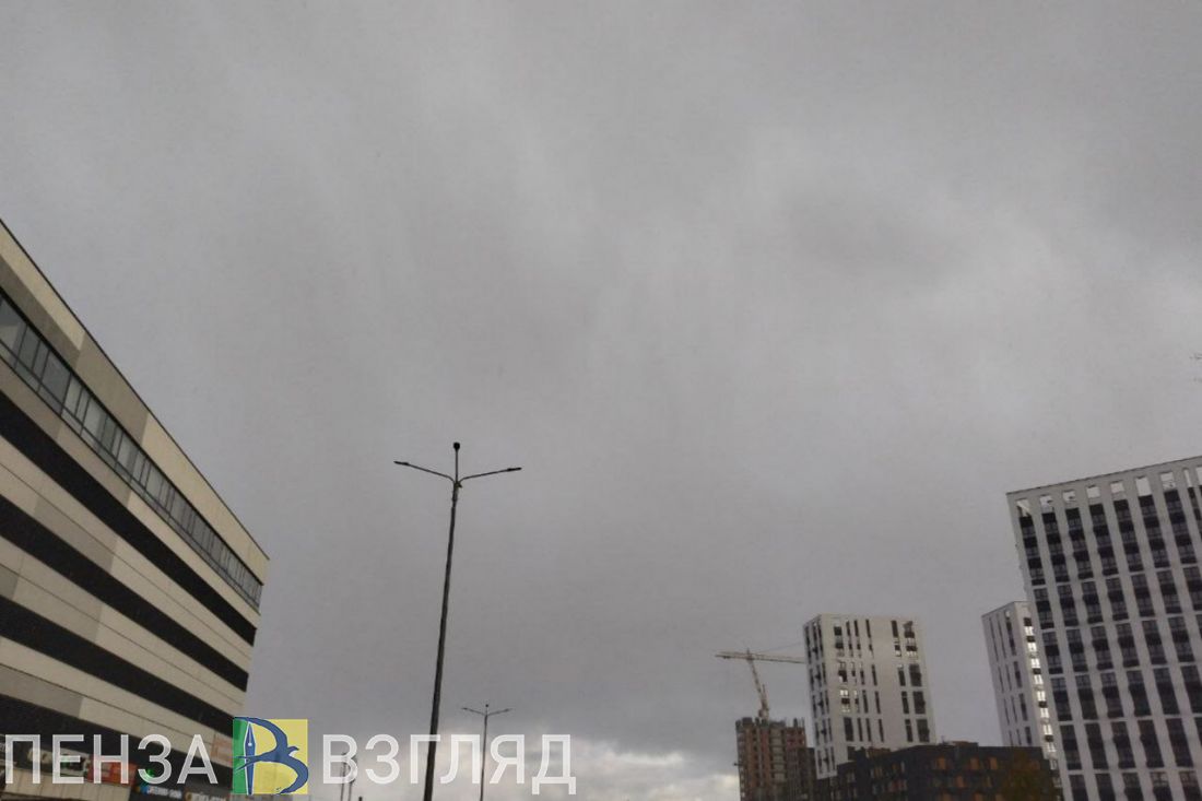 Дождь со снегом прошел в пензенском Арбеково