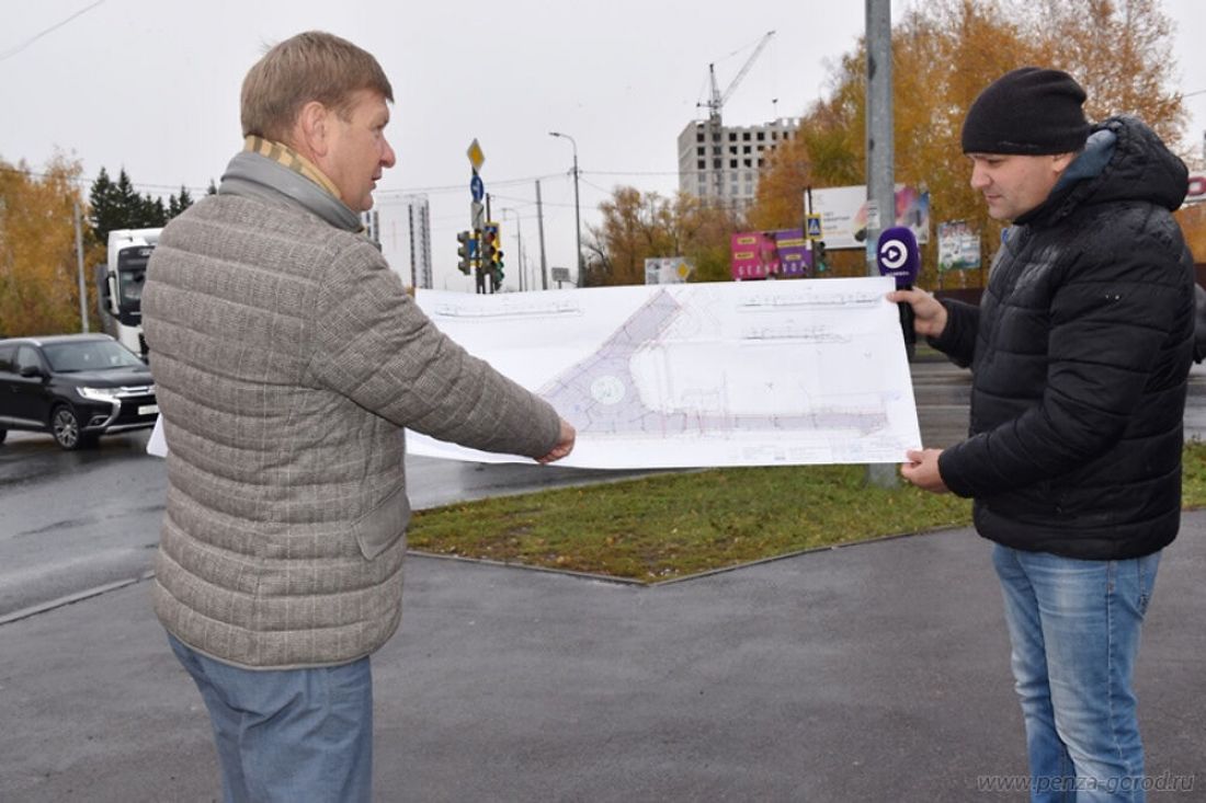 В Пензе готовят стройплощадку для транспортной развязки в микрорайоне ГПЗ-24