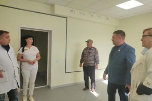 В Белинской районной больнице отремонтировали маммографический кабинет