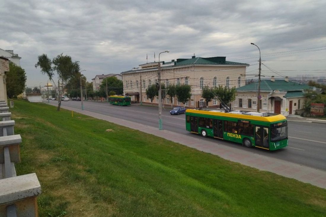 Новые троллейбусы вышли на маршруты Пензы в год 75-летия электротранспорта