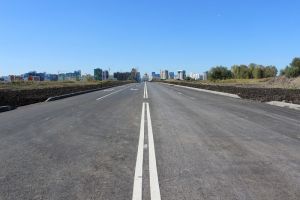 Новый участок дороги на улице Светлой ввели в эксплуатацию раньше срока