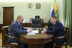 Олег Мельниченко провел рабочую встречу с руководителем Роструда