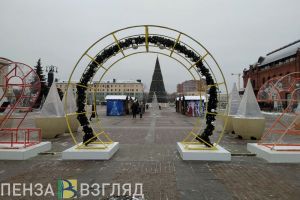 В Пензе доработают концепцию новогоднего оформления города