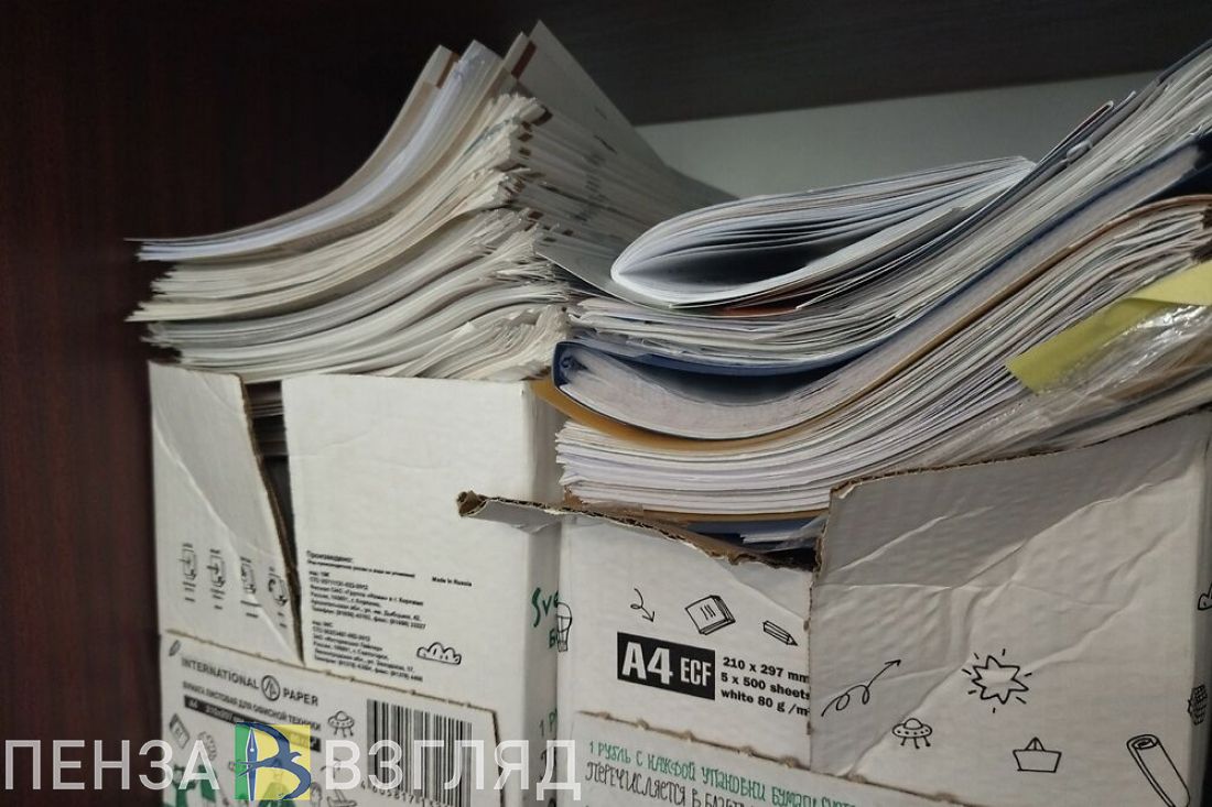 В Пензе в рамках акции «БумБатл» собрали свыше 600 килограмм макулатуры