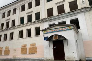 В Пензе демонтируют здание бывшей школы №25