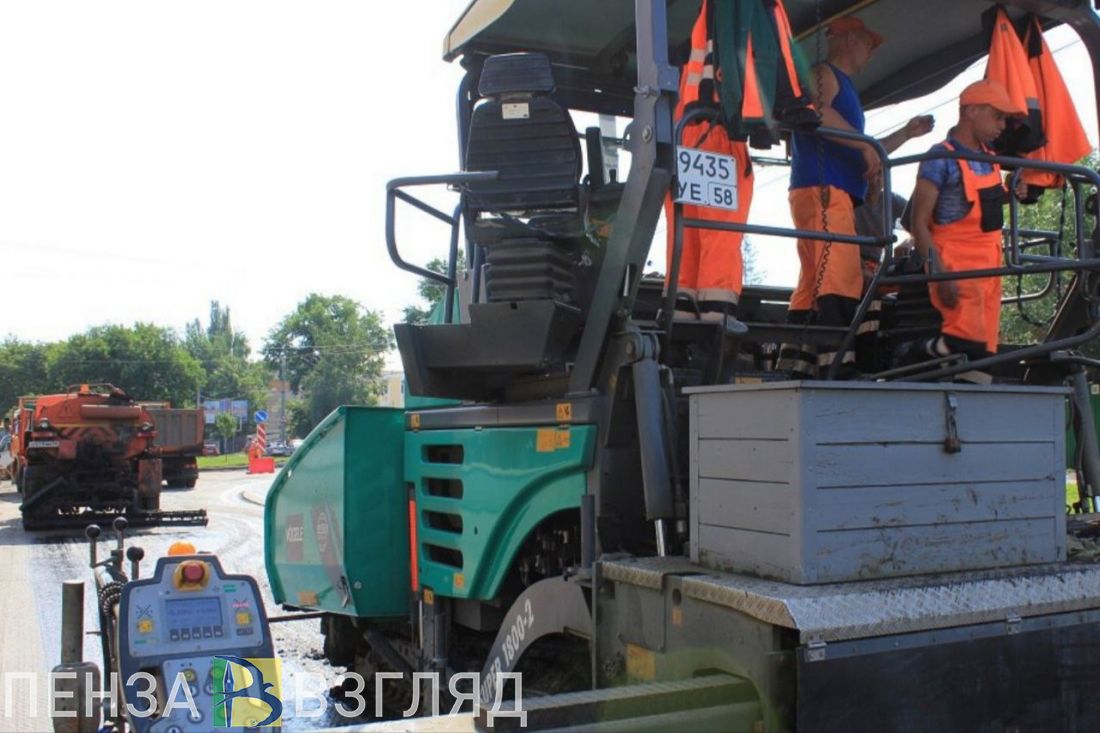 В пензенской Заре реконструируют дорогу и сделают освещение