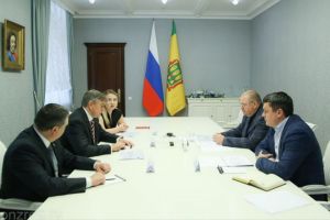 Мельниченко обсудил участие Пензенской области в спецпроектах ТАСС