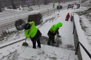 20 ноября в Пензе и окрестностях прошел мощный снегопад