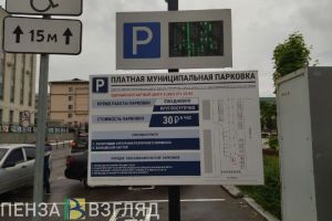 Пензенским водителям могут дать скидку на штраф за неправильную платную парковку