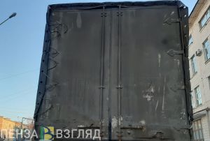 В перевернувшейся фуре в Пензенской области был взрывоопасный груз