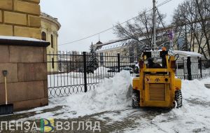 Установлен максимальный тариф на складирование снега в Пензе