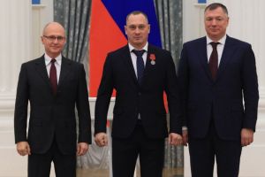 В Кремле пензенских спасателей наградили за помощь жителям новых регионов