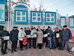 В Первомайском районе Пензы обновили Доску почета