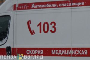 В Кузнецком районе произошла авария с двумя пострадавшими