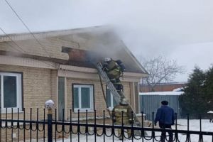 В Никольске сгорел дощатый пристрой