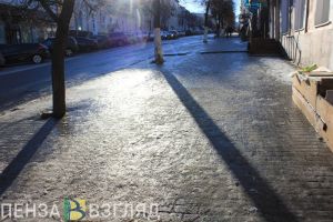 За четыре дня более 200 жителей Пензы получили травмы на улице