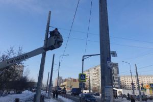 Контактную сеть для троллейбусов в Пензе и Спутнике строят с опережением графика