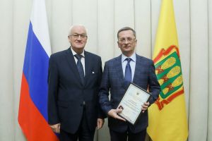 Роман Калентьев удостоен награды федерального значения