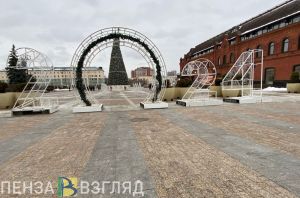 В администрации рассказали, как Пензу украшают к Новому году