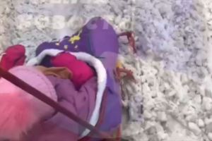 На пензенских улицах горожане застревают в снежной каше
