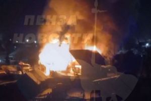Жители Мокшана остались без жилья из-за пожара
