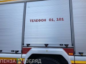 В Пензе на улице Индустриальной загорелась «ГАЗель»