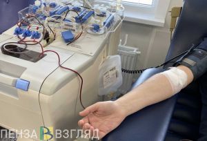 В Пензенской области заготовили более 19 тысяч литров крови за год