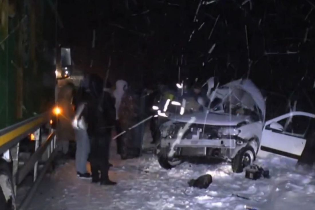 Появилось видео с места ДТП с 4 погибшими в Городищенском районе