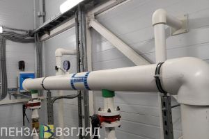 Первый зампред Совета Федерации осмотрел новые очистные сооружения в Бессоновке