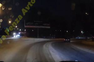 В Пензе сняли на видео момент отключения электричества в Арбеково