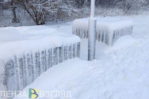 В Пензенской области 19 января возможен 19-градусный перепад температуры воздуха