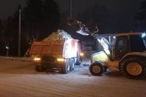 490 тонн пескосоляной смеси использовали в Пензе для антигололедной обработки