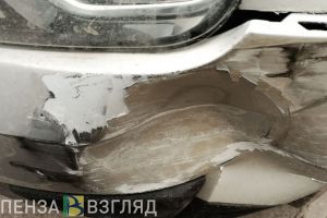 На пензенском участке трассы «Урал» из-за аварии ограничено движение машин
