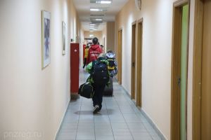Мельниченко проконтролировал, как в Пензе разместили белгородских спортсменов