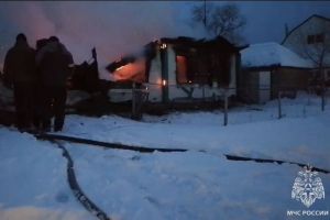 В Каменском районе при пожаре погиб мужчина