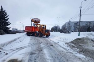 За минувшие выходные с улиц Пензы вывезли 7500 кубометров снега