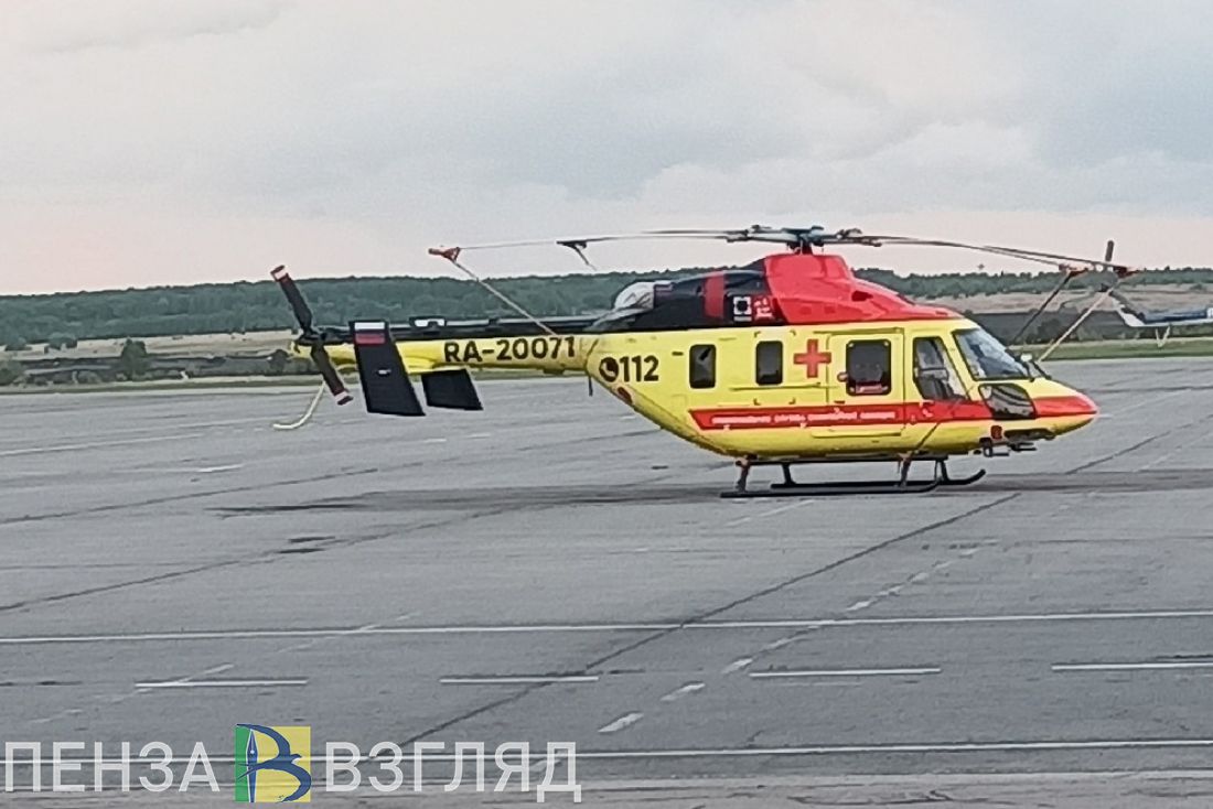 В Пензенской области пациентов перевозили с нелегальной вертолетной площадки