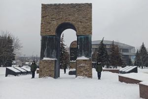 В Пензе у мемориала «Афганские ворота» открылась первая Вахта памяти