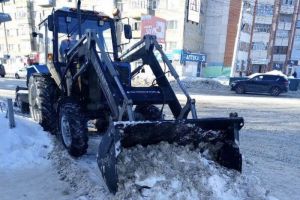 За прошлые сутки в Пензе вывезли более 6 тысяч кубометров снега
