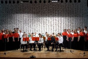 В Пензе впервые исполнили гимн отряда содействия полиции «Тигр»