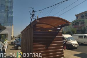 В Пензе объяснили, почему остановки общественного транспорта делают из профлиста
