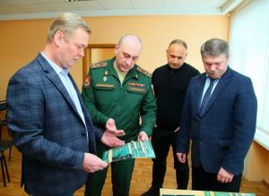 «Территория жизни» предоставила помещение для нужд военкомата
