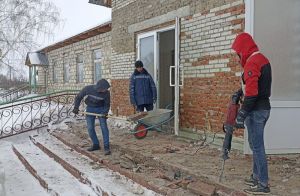 В инфекционном корпусе Земетчинской районной больницы начался капремонт
